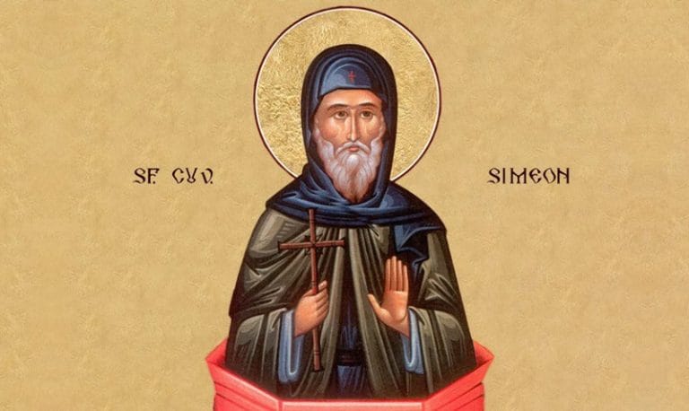 Sfântul Simeon Stâlpnicul Sfântul Simeon Stâlpnicul