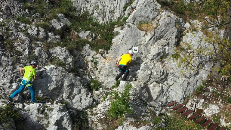 Trasee de via ferrata în Piatra Craiului
