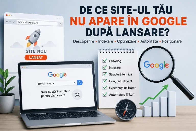 De ce site-ul tău nu apare în Google după lansare? De ce site ul tău nu apare în Google după lansare