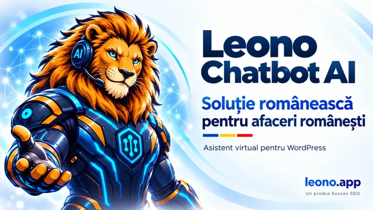 Leono AI Chat Bot: asistentul care răspunde clienților companiei tale și când echipa nu e la birou Leono AI Chat Bot: asistentul care răspunde clienților companiei tale și când echipa nu e la birou